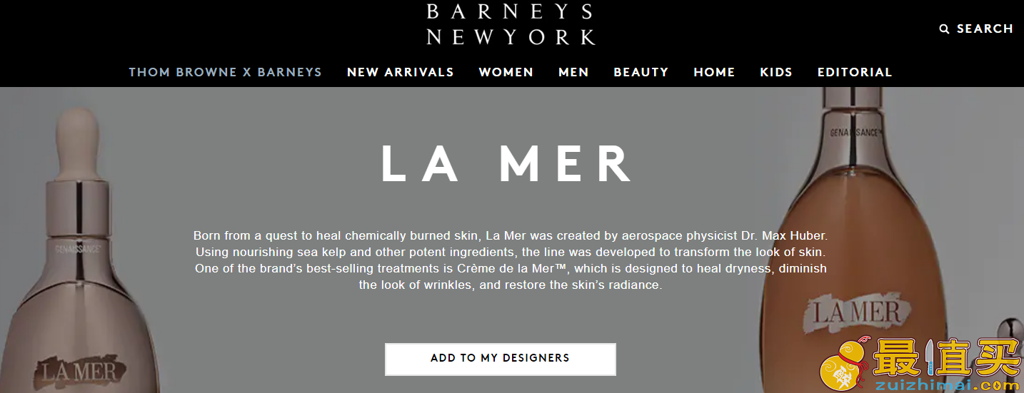 Barneys优惠码2018 购La Mer美妆护肤满$300送4件套礼包入超值套装